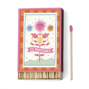 HOF House of Furniture Adopo Boxed Matches "Sun" set of 75 matches